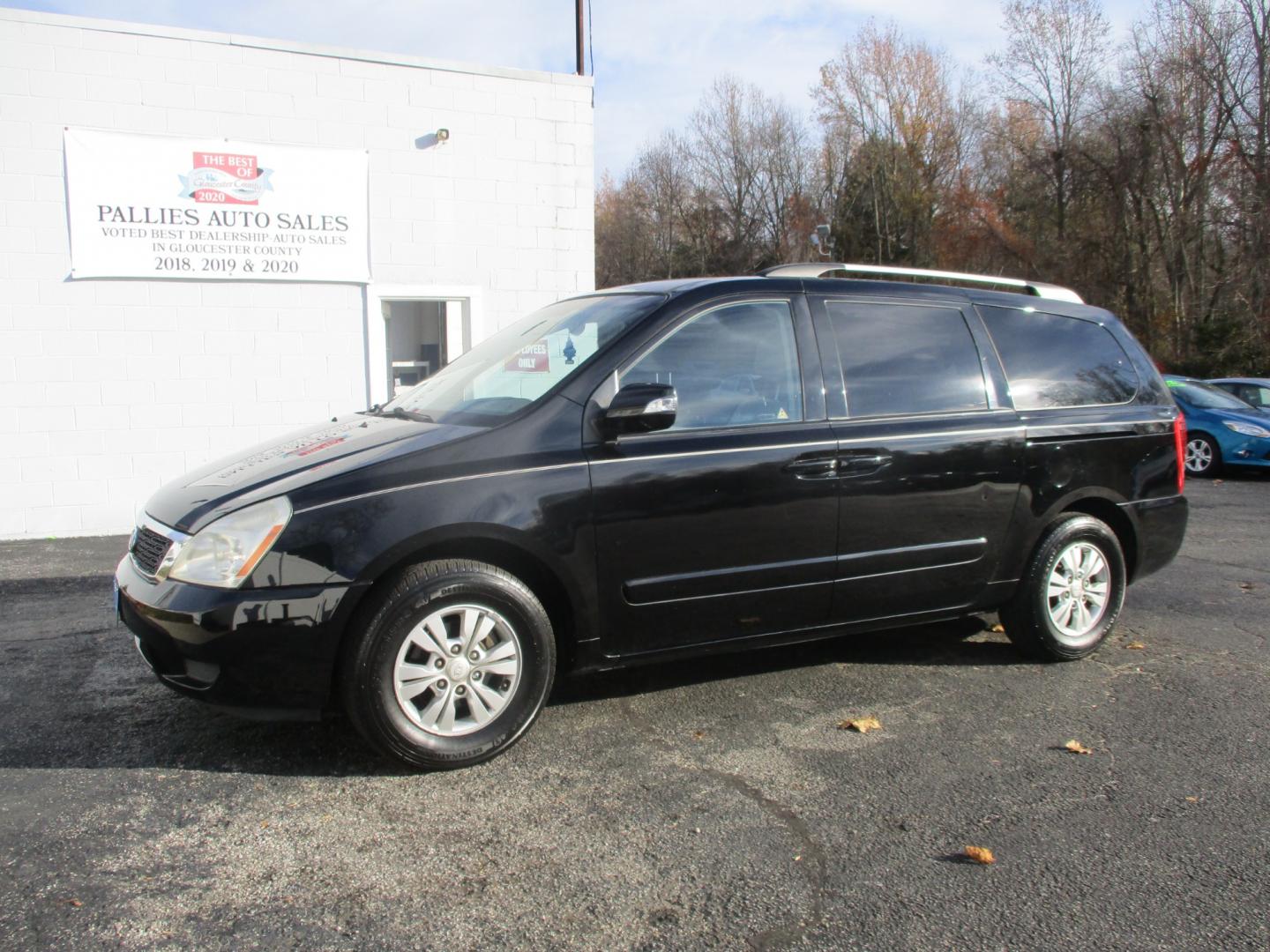 2012 BLACK Kia Sedona (KNDMG4C7XC6) , AUTOMATIC transmission, located at 540a Delsea Drive, Sewell, NJ, 08080, (856) 589-6888, 39.752560, -75.111206 - Photo#1